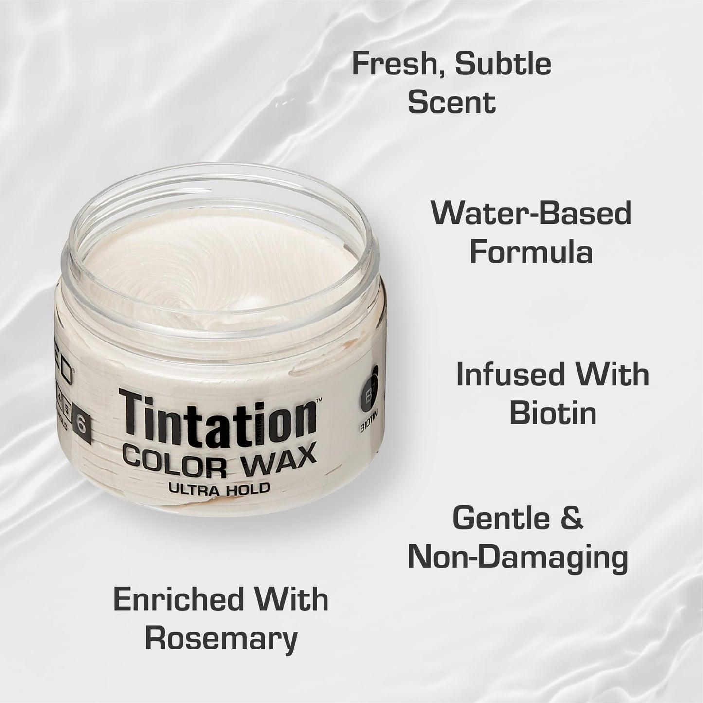 Red by Kiss Tintation Temporary Hair Color Wax - Vivid Instant Color, Ultra Hold, Water & Sweat Resistant, Curly Hair Safe, Non-Drying & Damage-Free Beauty & Personal Care Red by Kiss