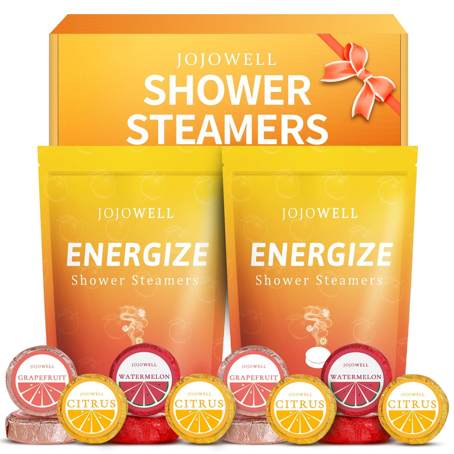 Shower Steamers Aromatherapy with Essential Oils - 12 Pack Birthday Gifts for Women, Home Spa Self Care Christmas Gift for Women Who Have Everything Beauty and Personal Care JoJowell