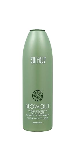 Surface Hair - Blowout Condtioner - Organic Ingredients for Women and Men, Heat-Resistant with Babassu Oil for Longer Lasting Blowouts - 8 fl oz Beauty & Personal Care SURFACE
