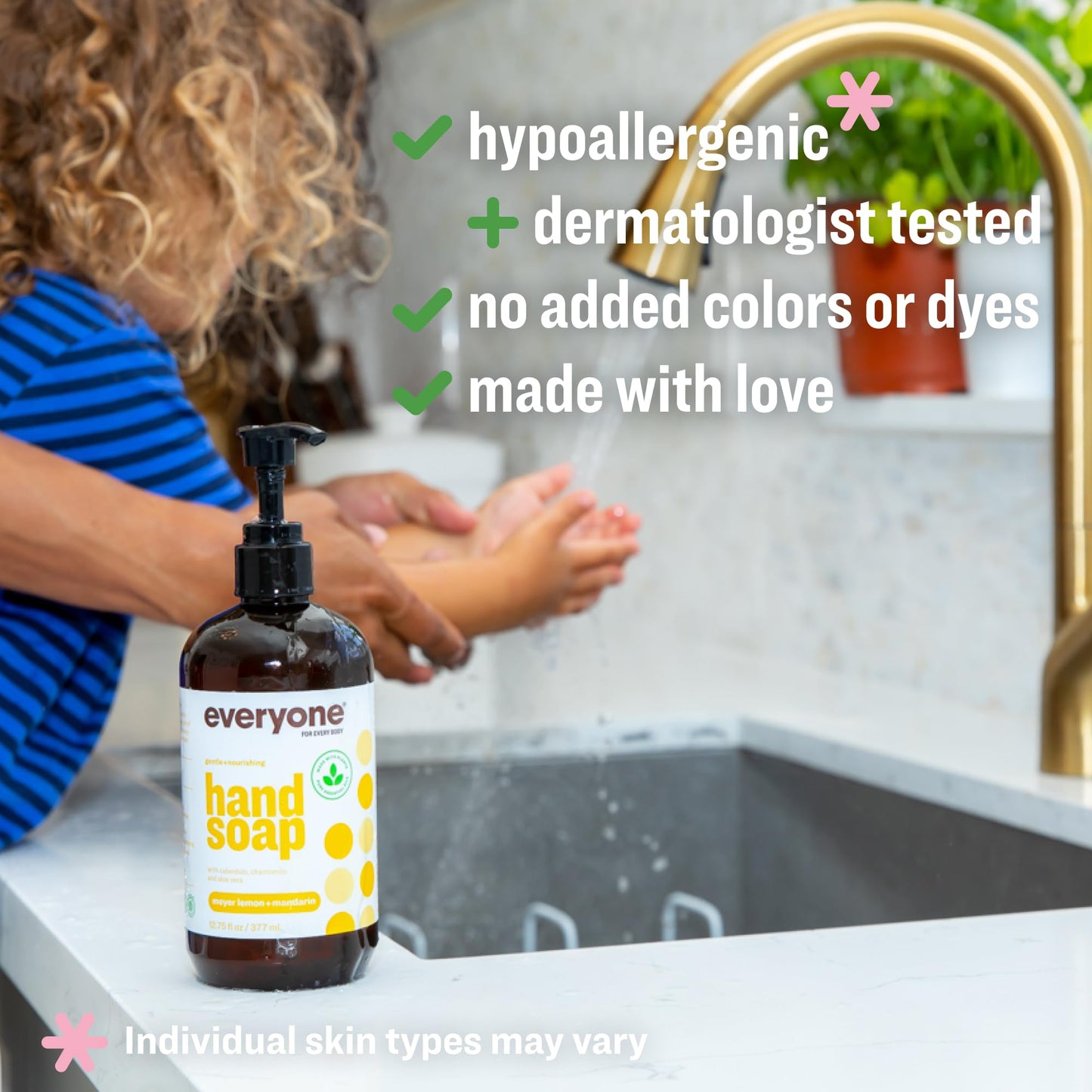 Everyone Liquid Hand Soap, 12.75 Ounce (Pack of 1), Meyer Lemon and Mandarin, made with Essential Oils for Kitchen and Bathroom Beauty & Personal Care everyone for every body