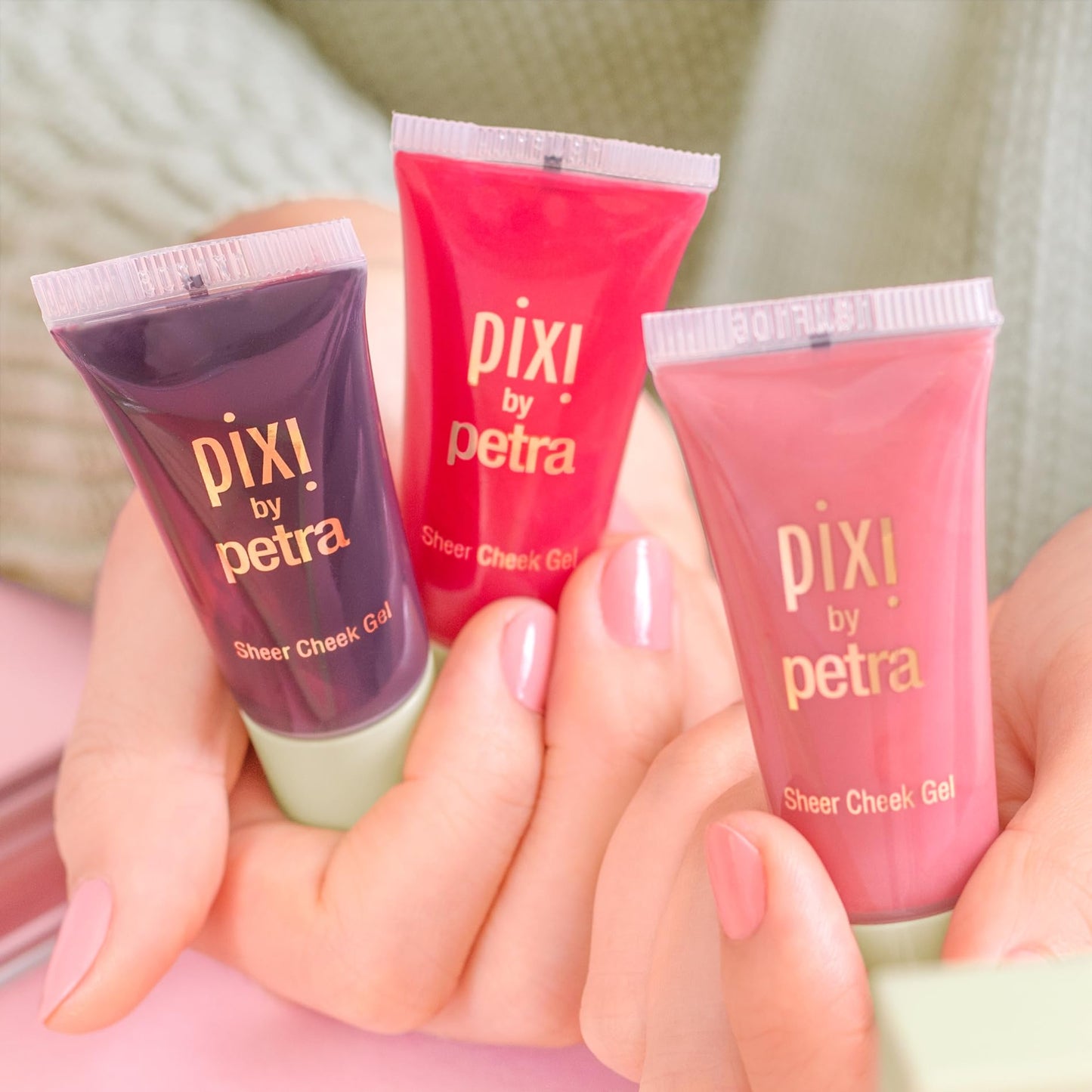 Pixi Beauty Sheer Cheek Gel - Rosy | Gel Blush For A Sheer Flush Of Colour | Oil-Free & Fragrance-Free Hydrating Liquid Blush | 0.45 Fl Oz Beauty & Personal Care Pixi