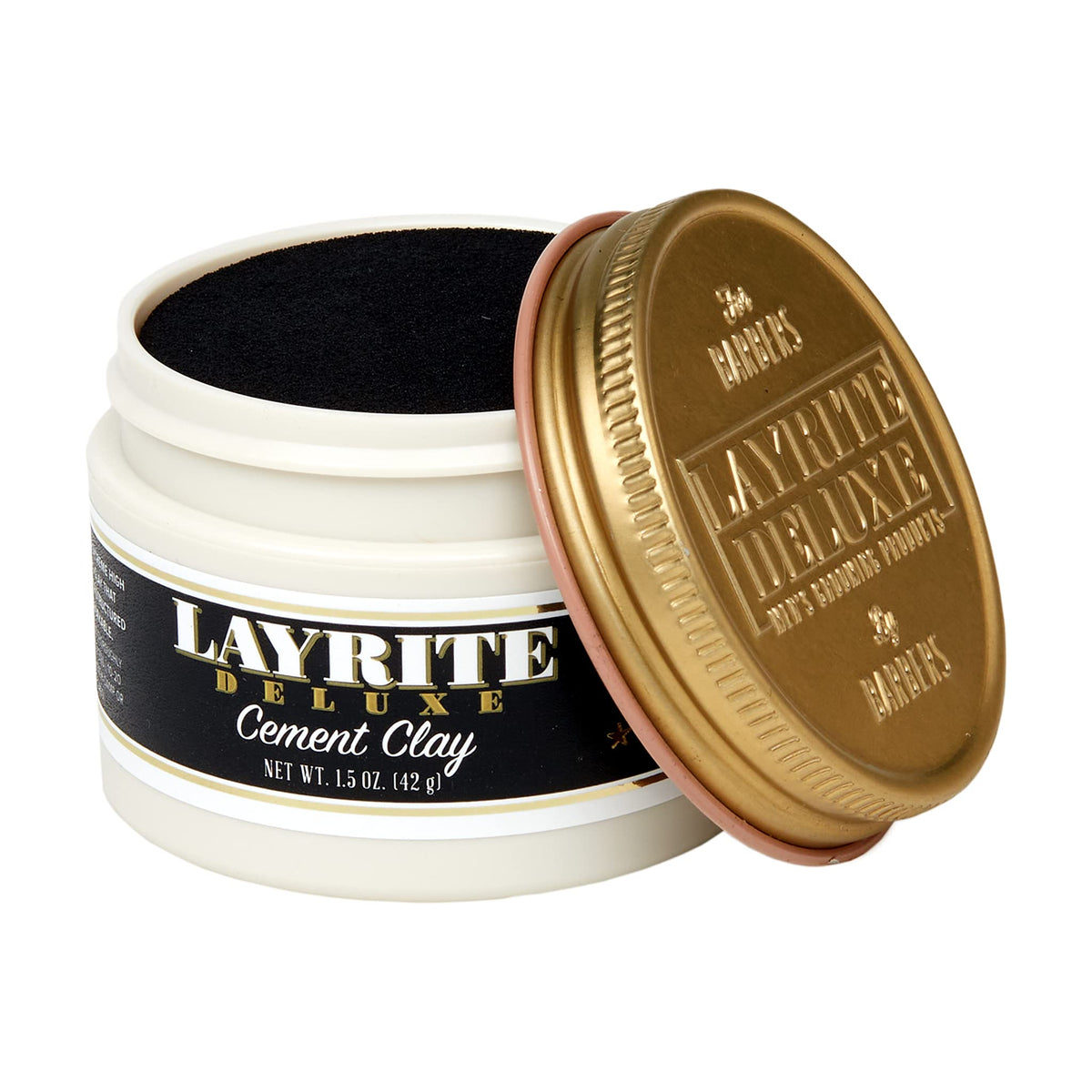 Layrite Deluxe Cement Clay, White, Mild Cream Soda, 1.5 Oz Beauty & Personal Care Layrite