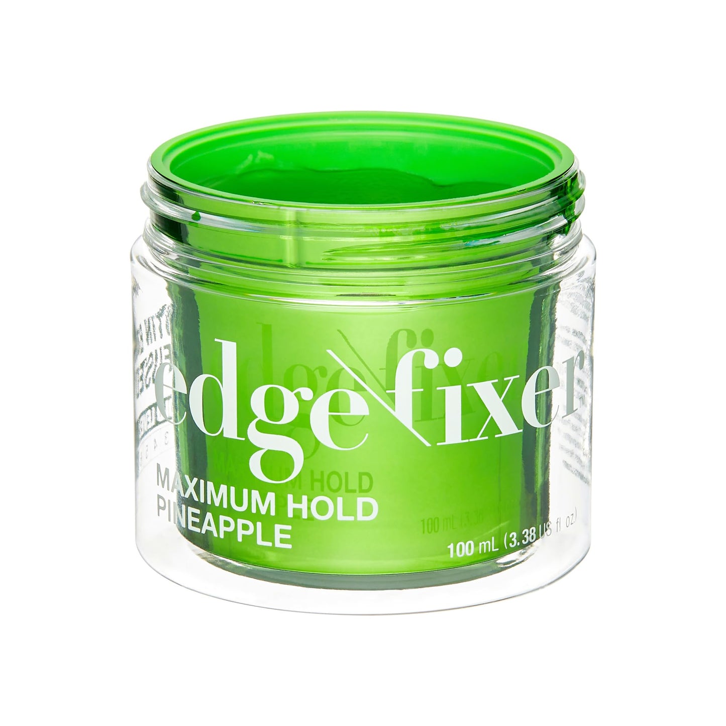 KISS COLORS & CARE Maximum Hold Edge Fixer, Non-Greasy Gel Formula Infused With Biotin B7, 24 Hour Hold, ‘Pineapple’ Scented, 3.38 Fl. Oz. (100 ml) Beauty & Personal Care KISS COLORS & CARE
