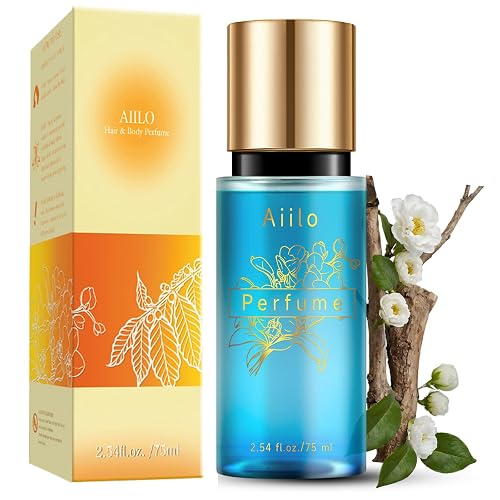 Aiilo Hair Perfume for Women, Long Lasting Hair Fragrance Mist, Hair Perfume Spray for Hair, Body & Clothes, Lightweight Non-Greasy Formula, Up to 8 Beauty & Personal Care Aiilo