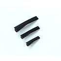 DIY Hair Clip Kit: Black Assorted Size Flat Single Prong Metal Alligator Clip 35mm 46mm 60mm (30pcs) Beauty & Personal Care ALL in ONE