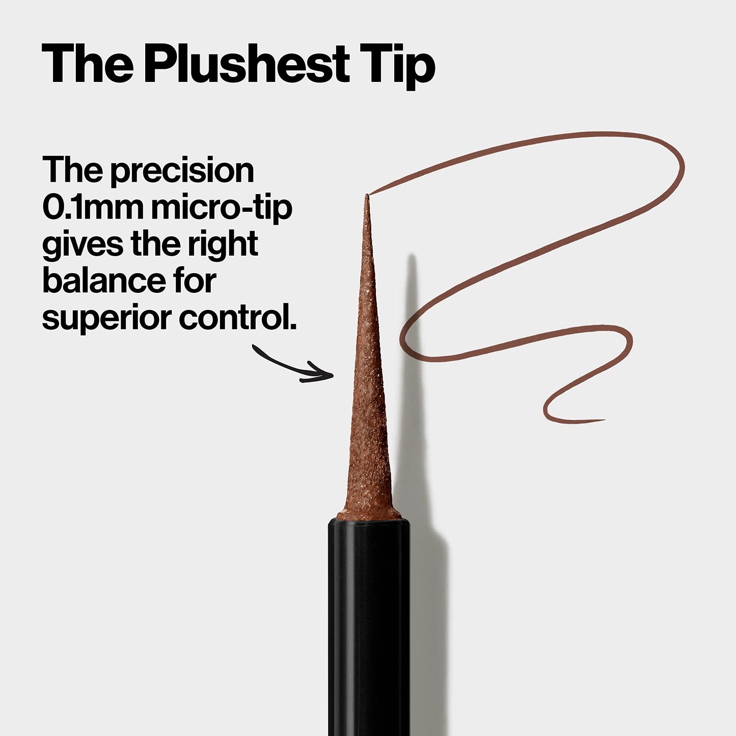 REVLON ColorStay Micro Easy Precision Liquid Eyeliner, Waterproof, Smudgeproof, Longwearing, Stocking Stuffer for Her, 302 What the Fudge, 0.057 fl oz Beauty & Personal Care REVLON