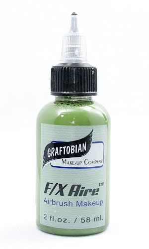 Graftobian F/X Aire Airbrush Make-Up - Green 2oz by Graftobian Beauty & Personal Care Graftobian