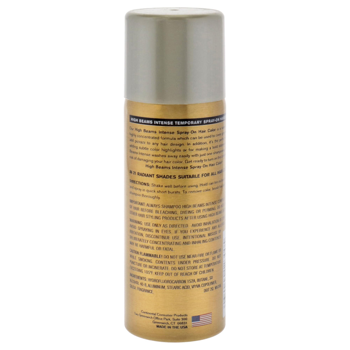 Salon Grafix High Beams Intense Temporary Spray - Silver for Unisex - 2.7 oz Hair Color Beauty & Personal Care Salon Grafix