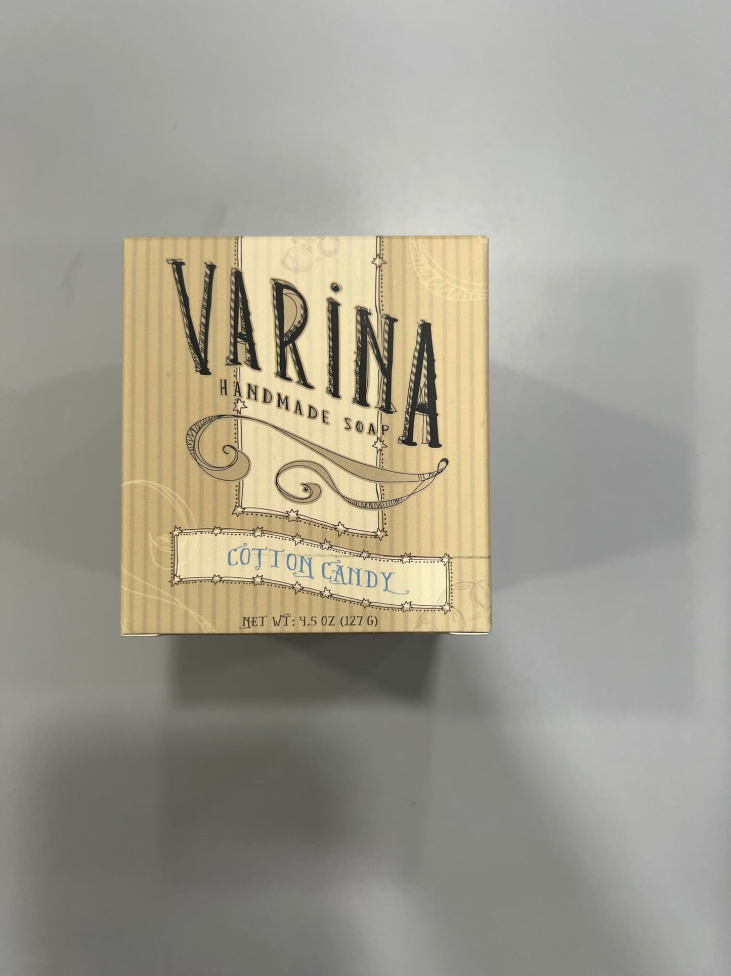 Varina Natural Cotton Candy Bar Soap - Gentle Cleansing for Sensitive Skin - 3 Pack Beauty & Personal Care Varina