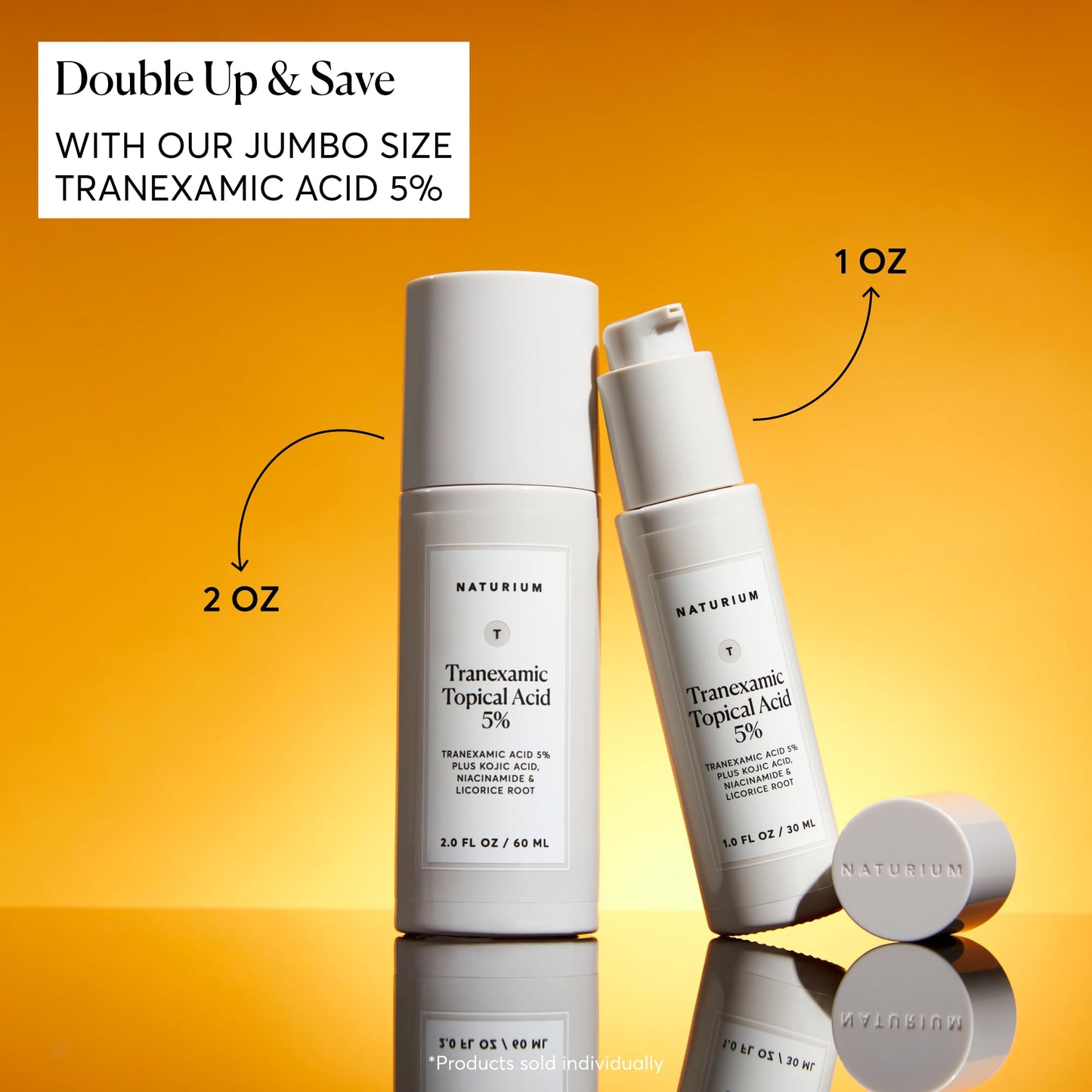 Naturium Tranexamic Topical Acid 5% Jumbo, Face & Skin Care with Kojic Acid, Niacinamide & Licorice Root, 2 oz Beauty & Personal Care Naturium