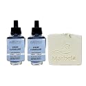 Bath & Body Works Spring Clothesline Fragrance Refill 2 Pack With a Natual Oats Sample Soap. Beauty & Personal Care Bath & Body Works