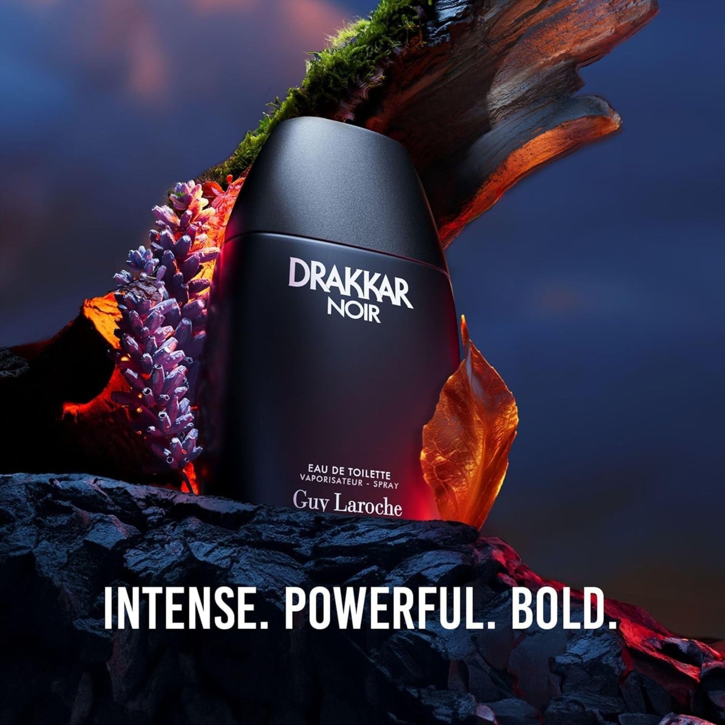 Guy Laroche Drakkar Noir, Iconic Designer Fragrance, Intense & Powerful Eau de Toilette, Fougere Blend & Aromatic Spices, Long Lasting Mens Cologne Beauty & Personal Care Guy Laroche