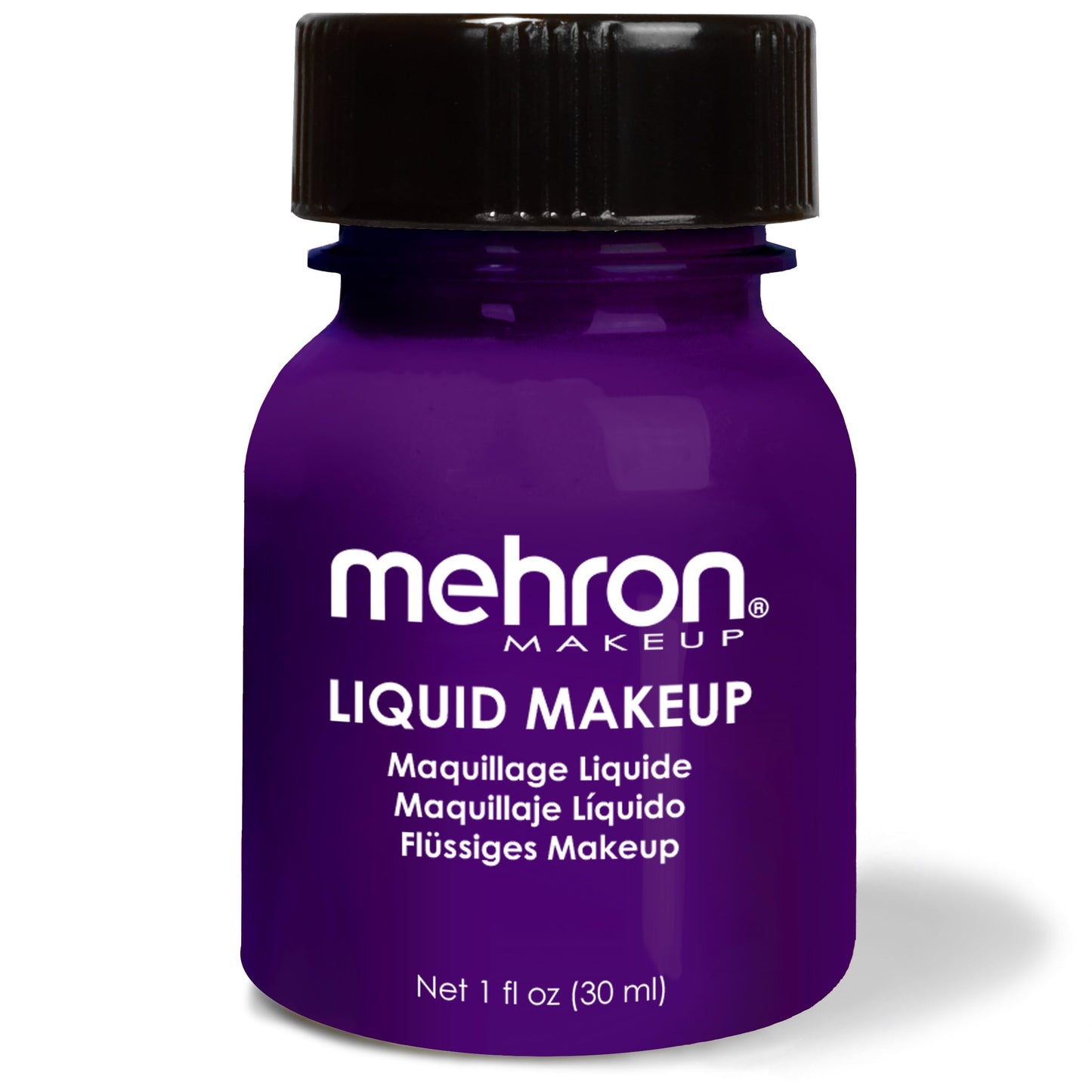 Mehron Makeup Liquid Makeup | Face Paint and Body Paint Perfect for Halloween, Cosplay I Air Brush Compatible Body Paint (1 oz) (PURPLE) Beauty & Personal Care Mehron