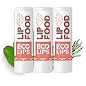 Eco Lips Lip Food - Organic Lip Balm (Plump), Rosemary Mint Flavor 3-pack Beauty & Personal Care Eco Lips