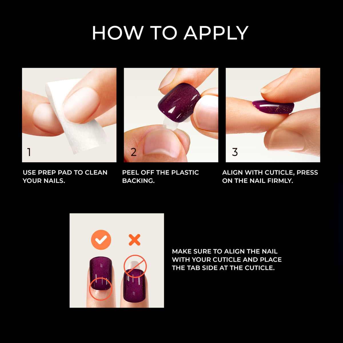 Kiss Impress No Glue Mani Press On Nails, Color FX, 'Satellite', Pink, Short Size, Squoval Shape, Includes 30 Nails, Prep Pad, Instructions Sheet, 1