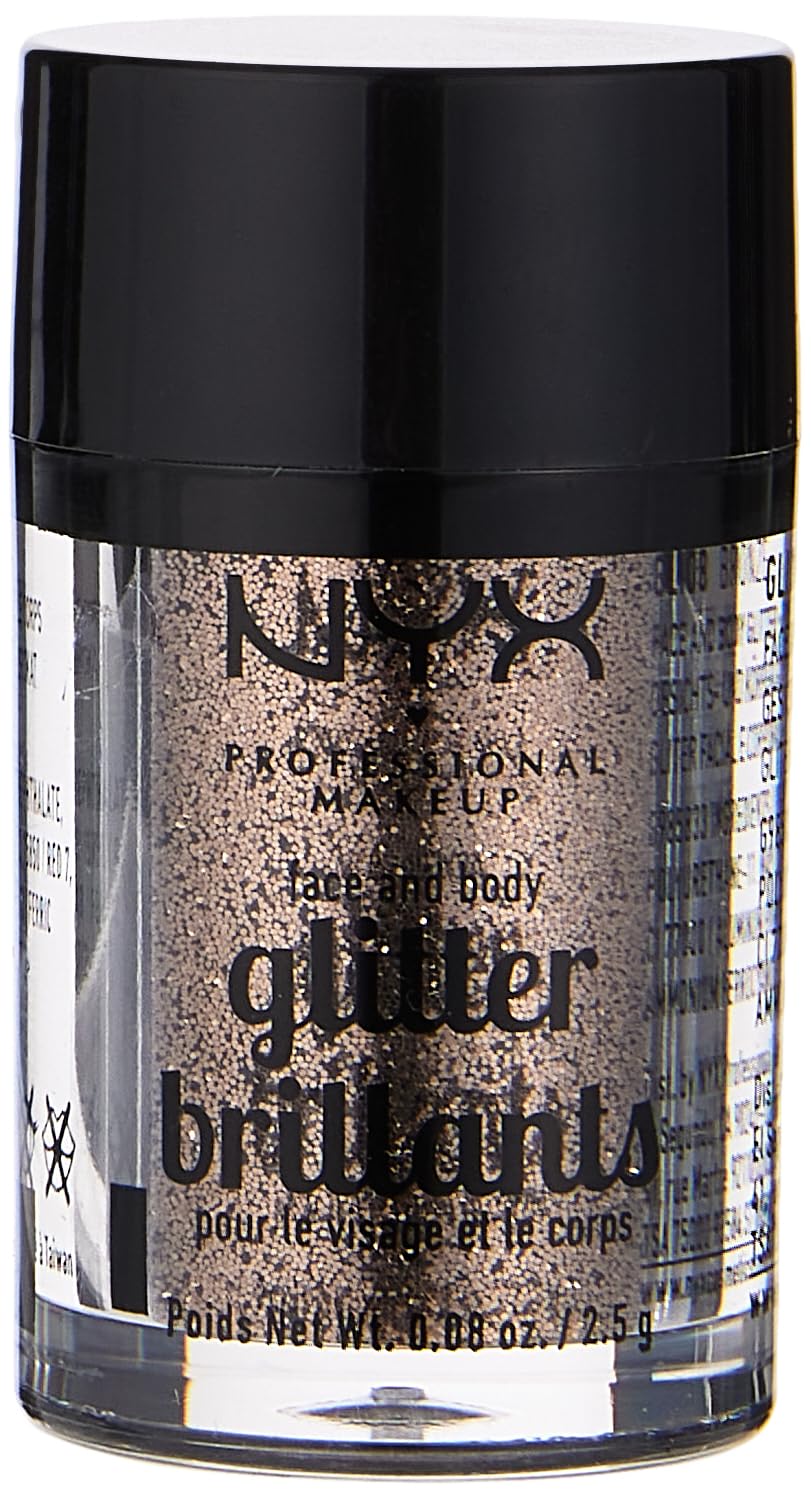 NYX Cosmetics Face & Body Glitter Bronze Beauty & Personal Care NYX PROFESSIONAL MAKEUP