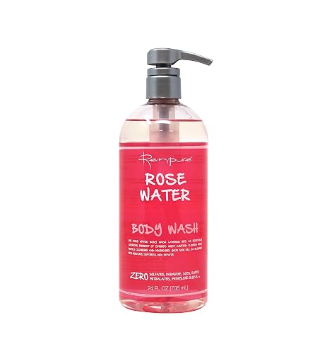 Renpure Rose Water Body Wash 24 Ounce Beauty & Personal Care RENPURE