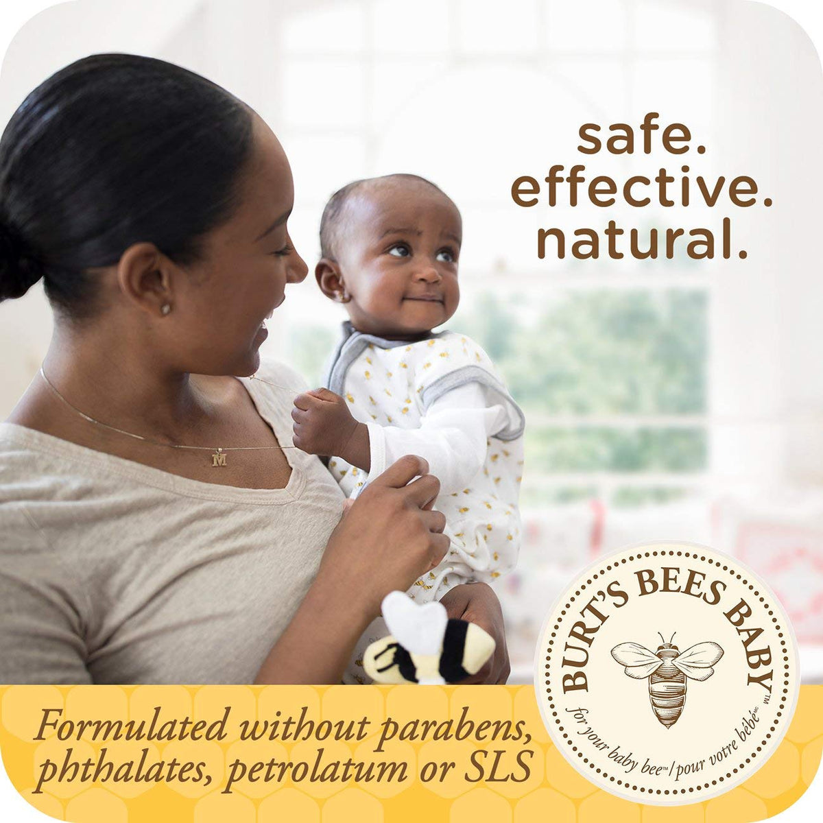 Burt's Bees Baby Shampoo & Wash, Original Tear Free Baby Soap - 12 Ounce Bottle