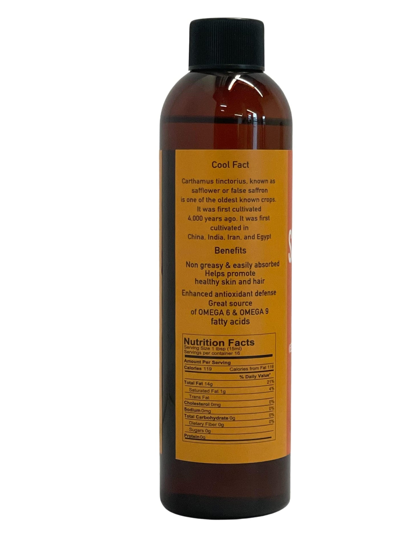 Safflower Oil High Linoleic Acid Cold Pressed Ultra Great Culinary or Fine Face & Skin Moisturizer Anti Aging 8 oz Beauty & Personal Care Buy Wellness