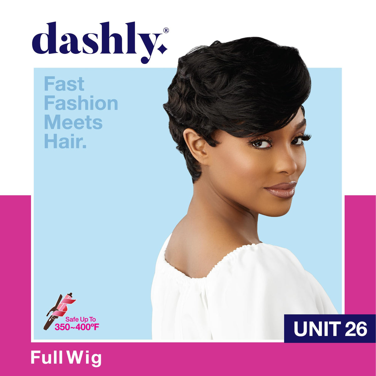 Sensationnel Dashly Wig-Unit 26, PLATINUMASHBLONDE