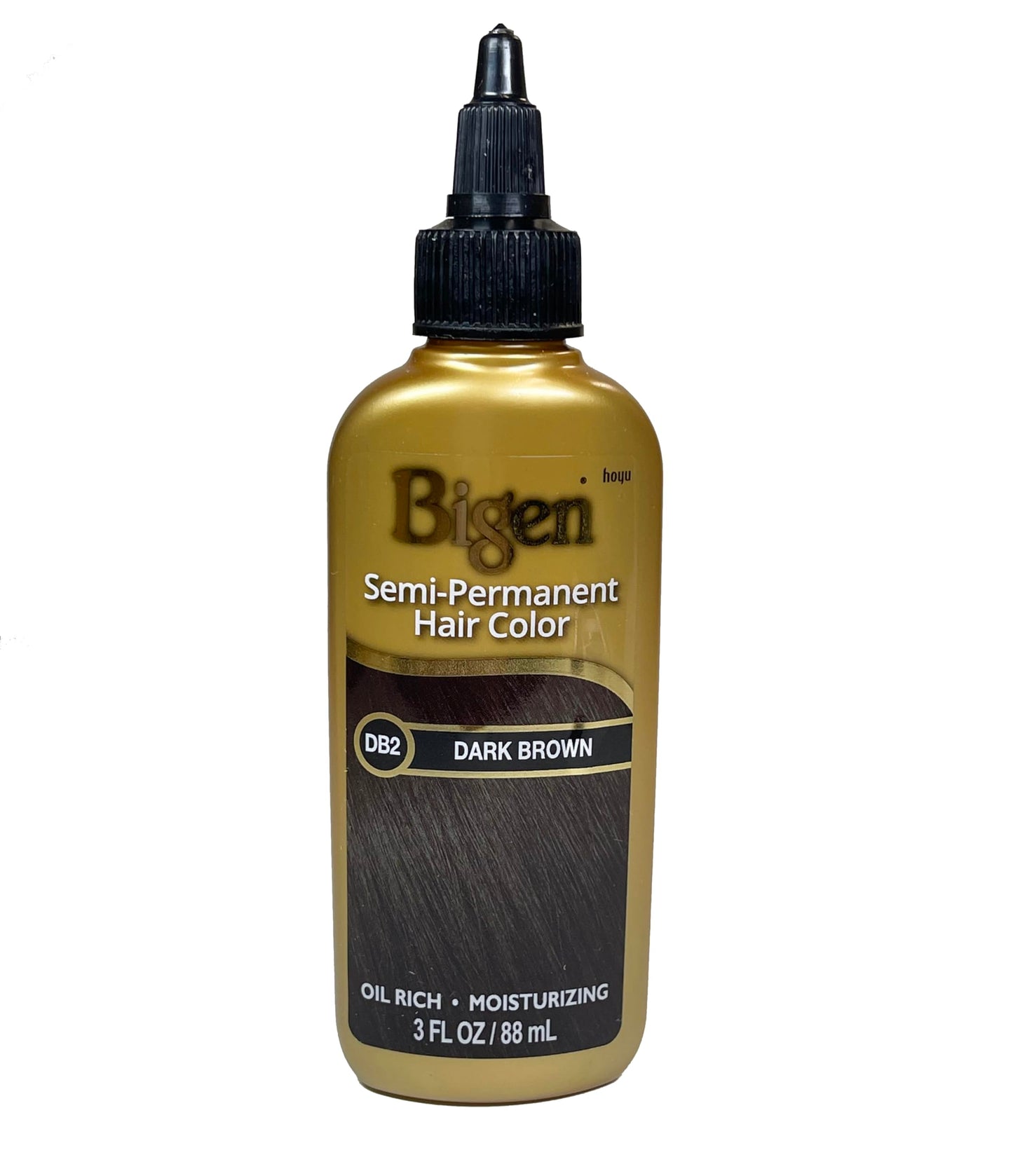 Bigen Semi Permanent Hair Color #Db2 Darkest Brown, 3 oz (Pack of 5) Beauty & Personal Care Bigen