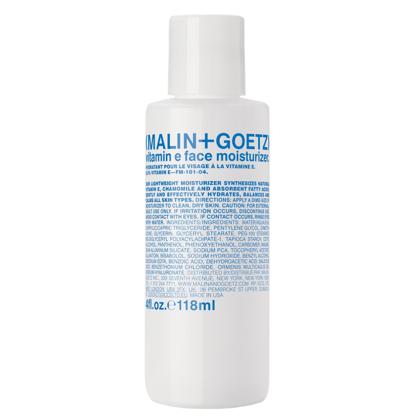 MALIN+GOETZ Women's Vitamin E Face Moisturizer, 4.0 Ounce Beauty & Personal Care MALIN+GOETZ