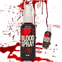 Fusang Fake Blood Spray,Halloween Fake Blood Washable Realistic Special Effects Zombie Vampire Costume Makeup & Dress Up,SFX Makeup Fake Liquid Blood Beauty & Personal Care Fusang