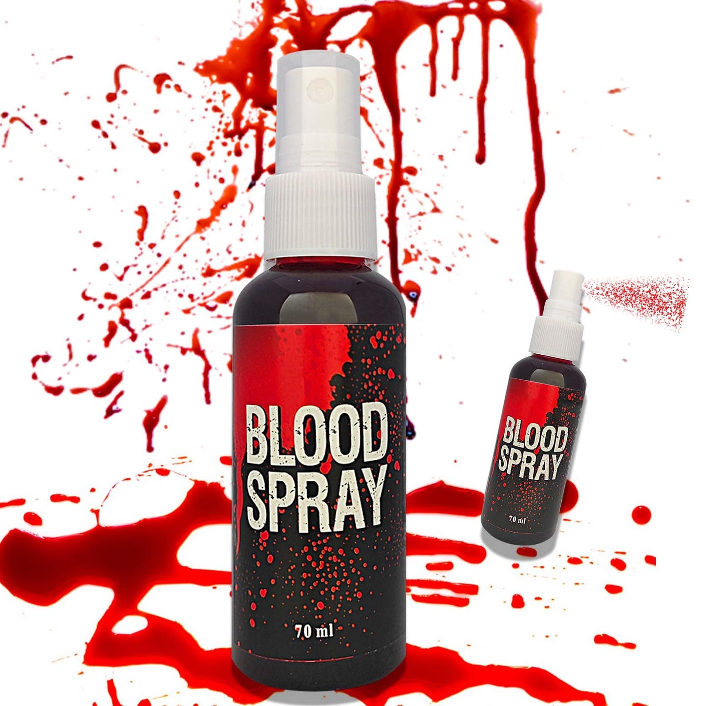 Fusang Fake Blood Spray,Halloween Fake Blood Washable Realistic Special Effects Zombie Vampire Costume Makeup & Dress Up,SFX Makeup Fake Liquid Blood Beauty & Personal Care Fusang