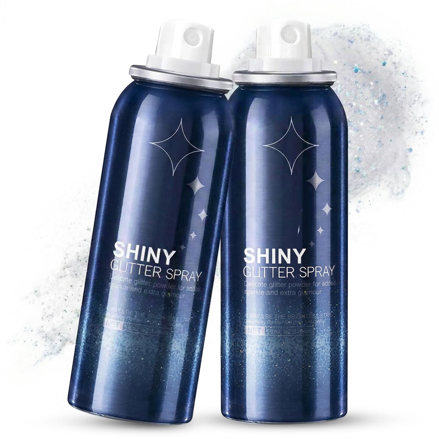 HANYWIL Body Glitter, Glitter Spray for Hair and Body, Spray, Hairspray Clothes, Long-Lasting Shimmer Suitable Stage, Festival Rave Makeup Prom Beauty & Personal Care HANYWIL