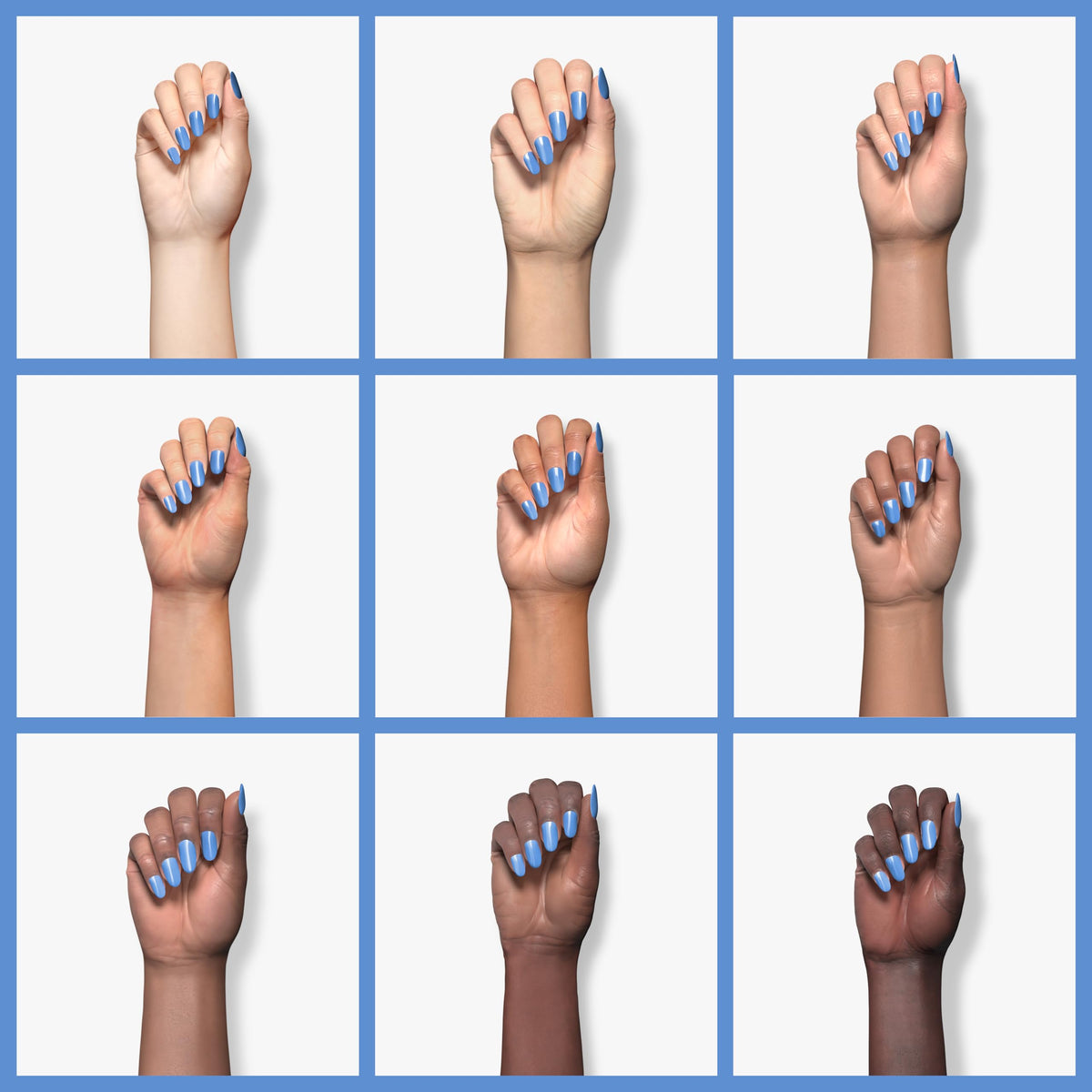 essie Nail Polish, Salon-Quality Cornflower Blue Nail Polish, Vegan, Ripple Reflect, 0.46 fl oz Beauty & Personal Care essie