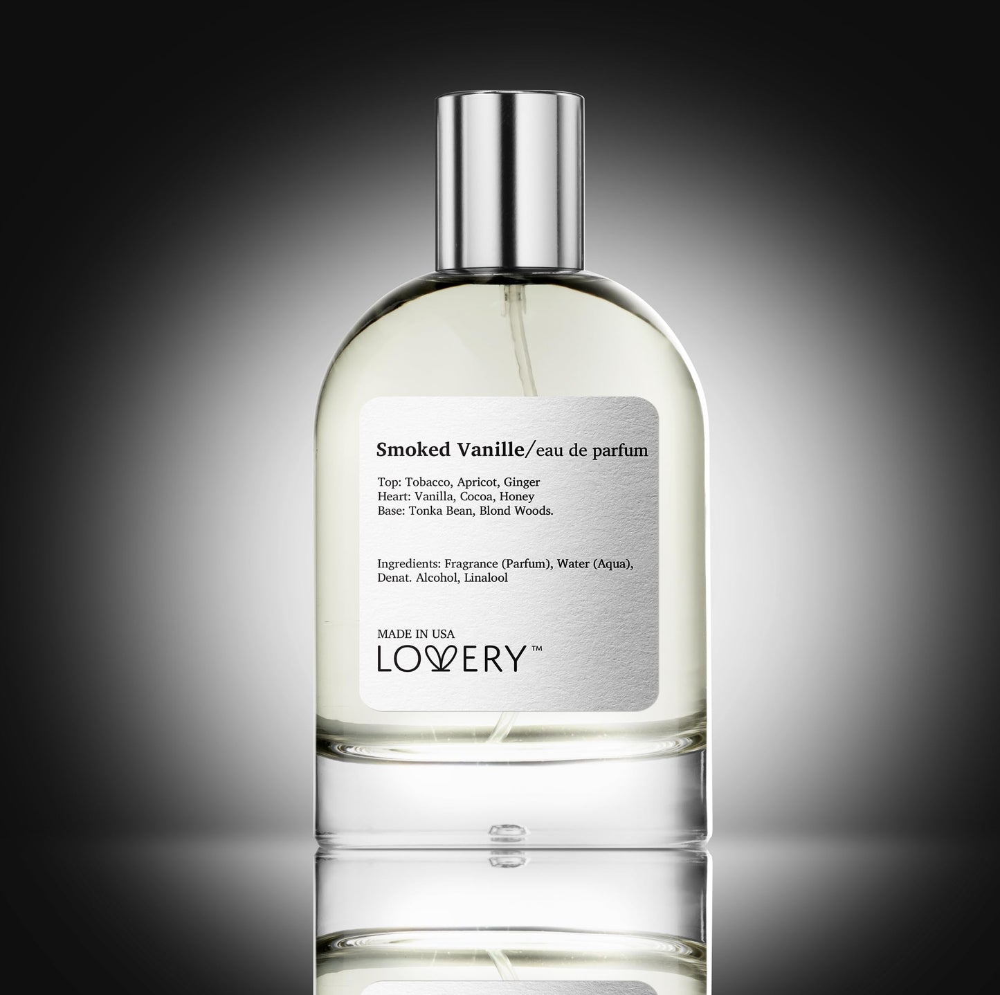 LOVERY Smoked Vanille Perfume Inspired by T.F.ord, Long Lasting Pure Vanilla for Women & Men, Clean Fragrance Spray, 100ml for Womens Birthday - USA Beauty & Personal Care LOVERY