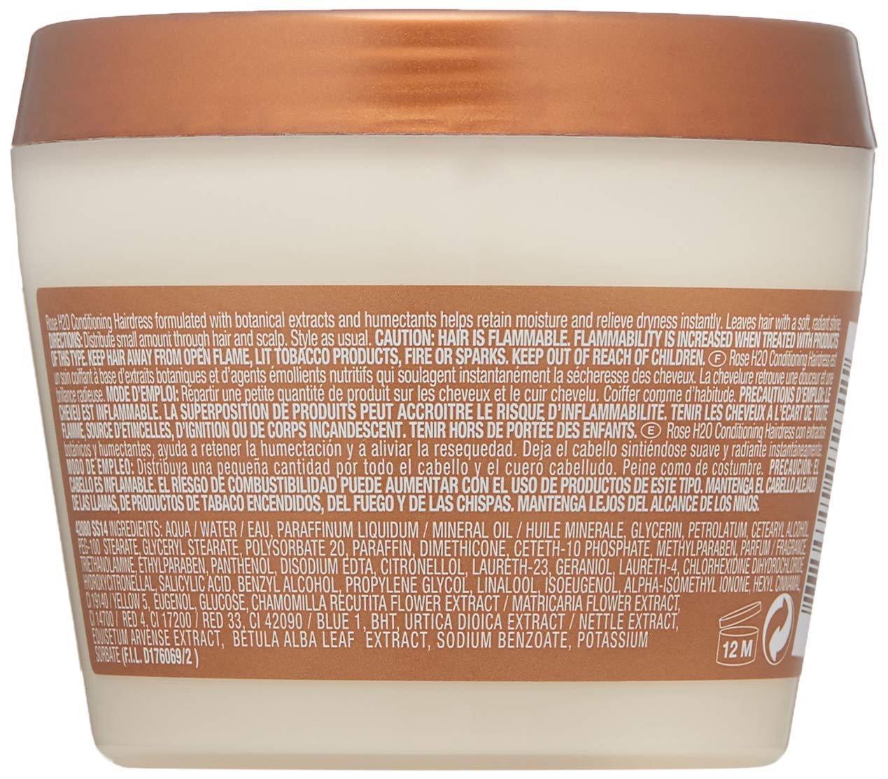 Mizani Hairdress Rose H2O - Conditioning Hairdress, Relieves Itchy Scalps For All Hair Types Beauty & Personal Care Mizani