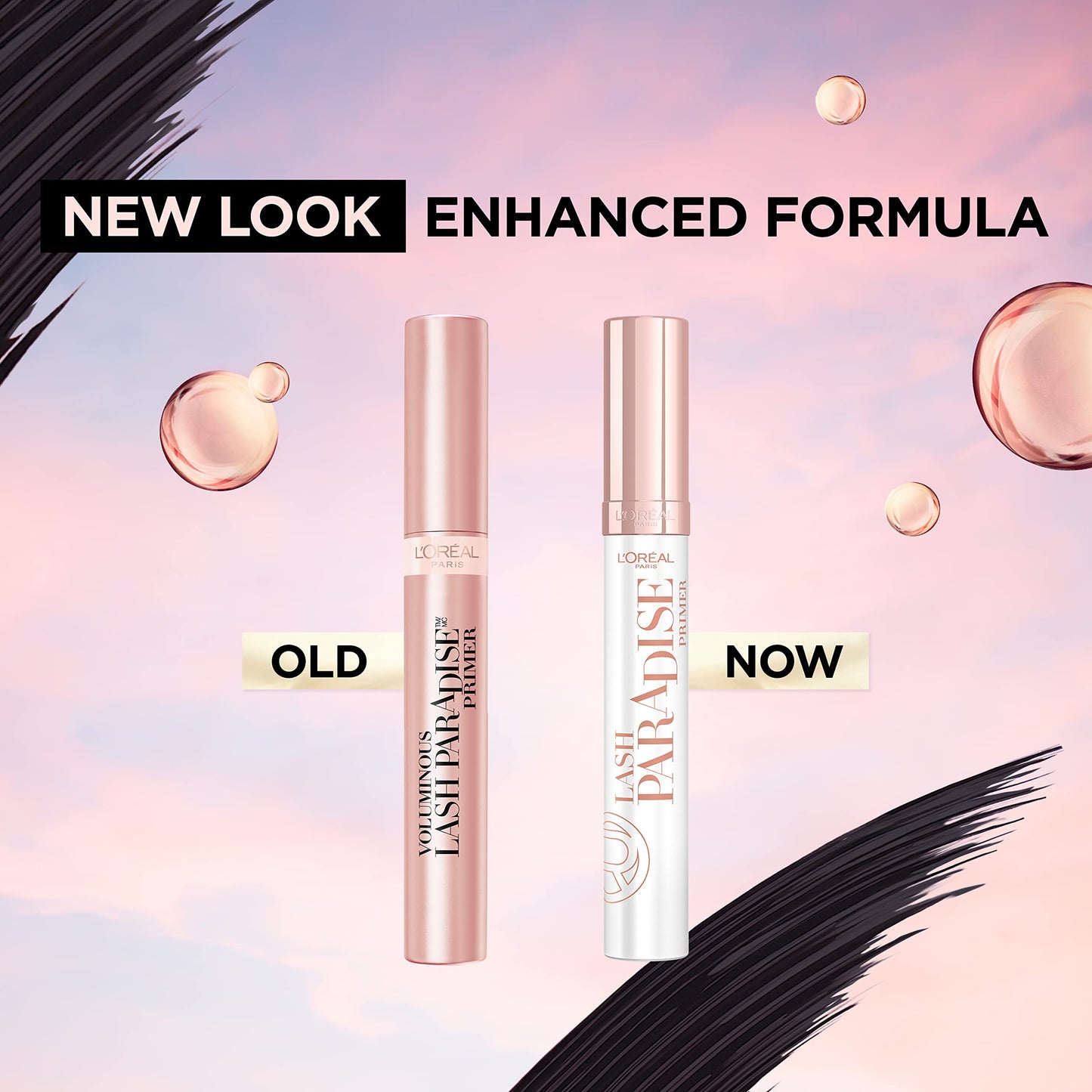 L'Oreal Paris Cosmetics Voluminous Lash Paradise Mascara Primer Base, Millennial Pink, 0.27 Fluid Ounce, Packaging May Vary Beauty & Personal Care L'Oreal Paris