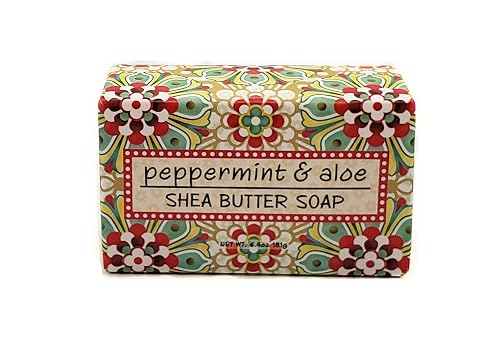 Greenwich Bay Trading Company Garden Collection: Peppermint Aloe (6.4oz Bar Soap) Beauty & Personal Care Greenwich Bay Trading Company