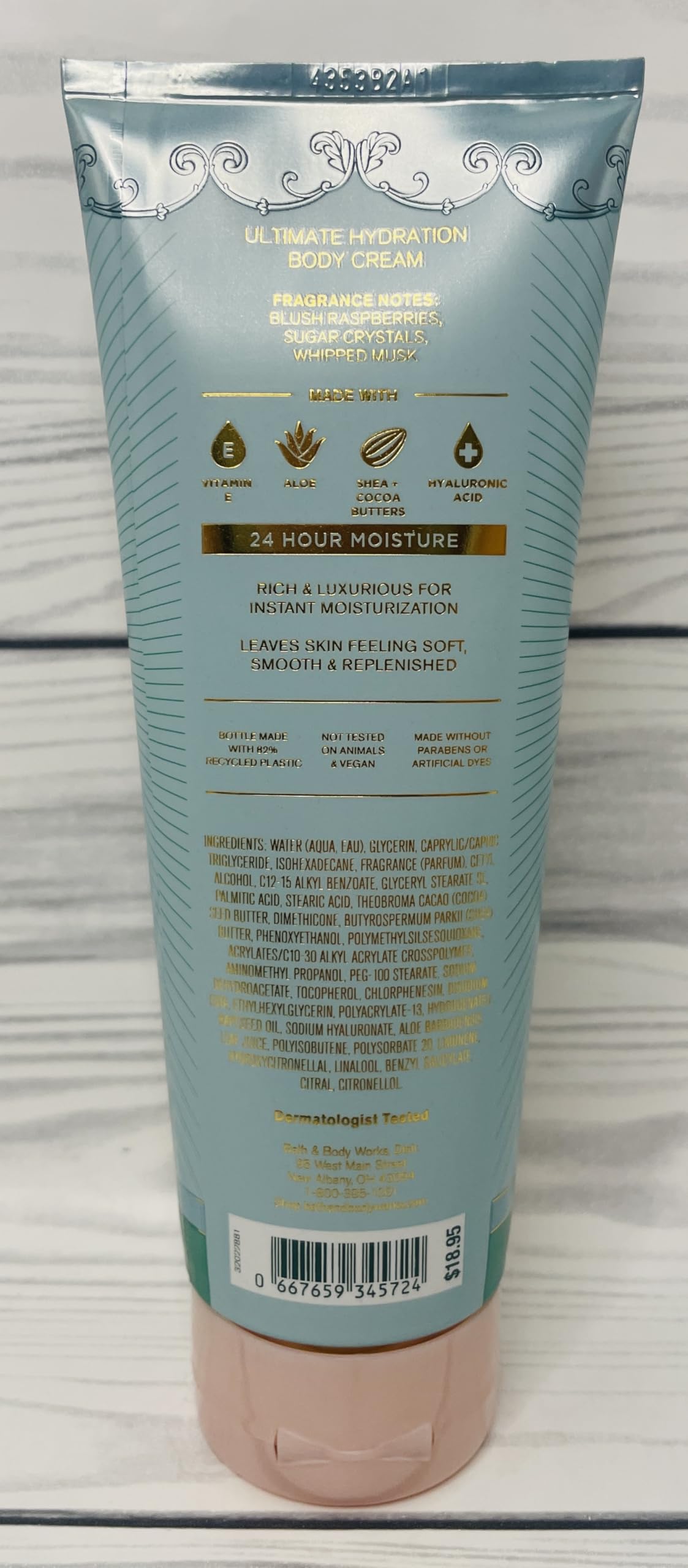 Bath & Body Works Women's Sweetest Song Ultimate Hydration Body Cream 8 Ounces Pack of 2 Beauty & Personal Care Bath & Body Works