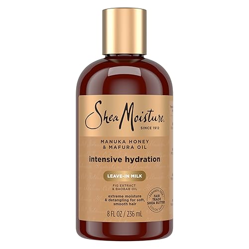 SheaMoisture Hydration Hair Milk Manuka Honey and Mafura Oil for Dry Hair to Hydrate and Style Hair 8 oz Beauty & Personal Care SheaMoisture