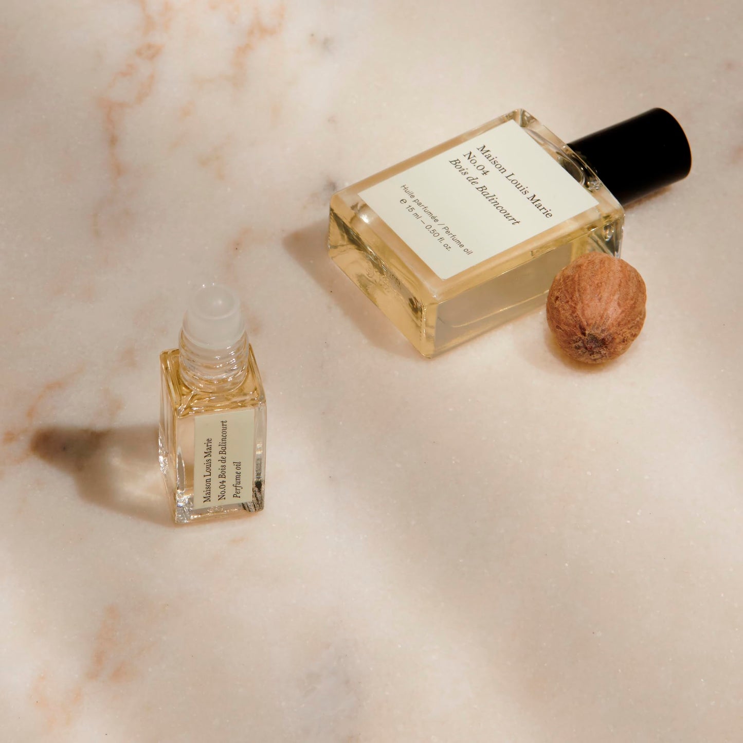 Maison Louis Marie - No.04 Bois de Balincourt Natural Roll-On Perfume Oil | Luxury Clean Beauty + Non-Toxic Fragrance (0.5 fl oz | 15 ml) Beauty & Personal Care Maison Louis Marie