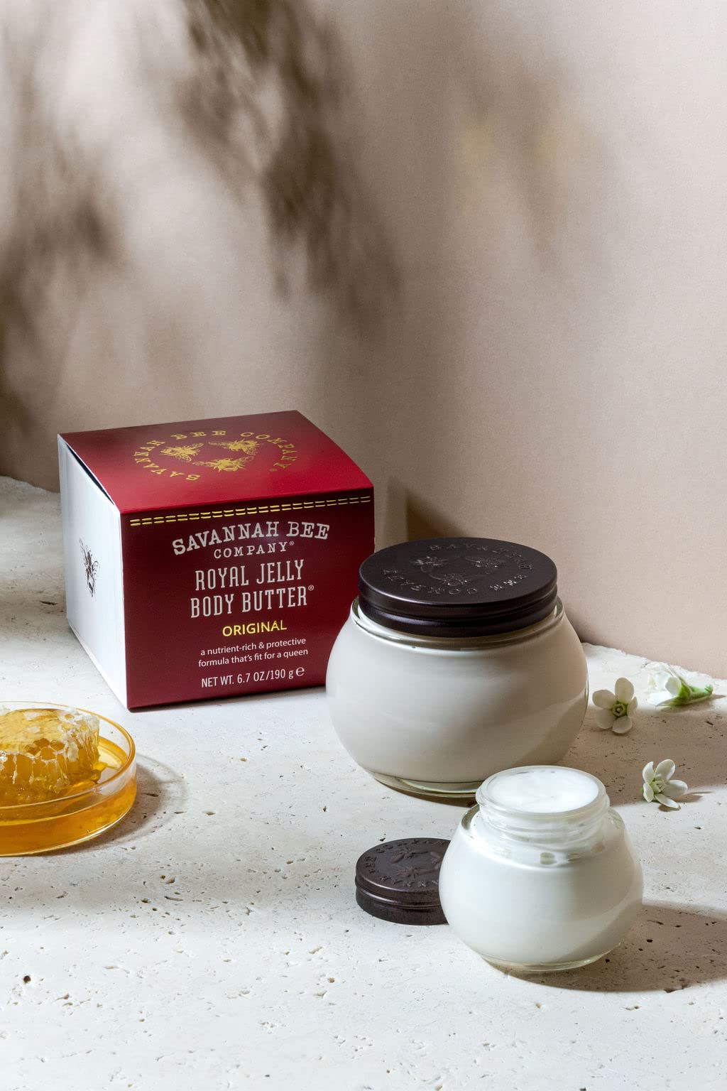 Savannah Bee Company Royal Jelly Body Butter - Deep Hydrating Body Butter for Dry Skin Beauty & Personal Care Savannah Bee Company