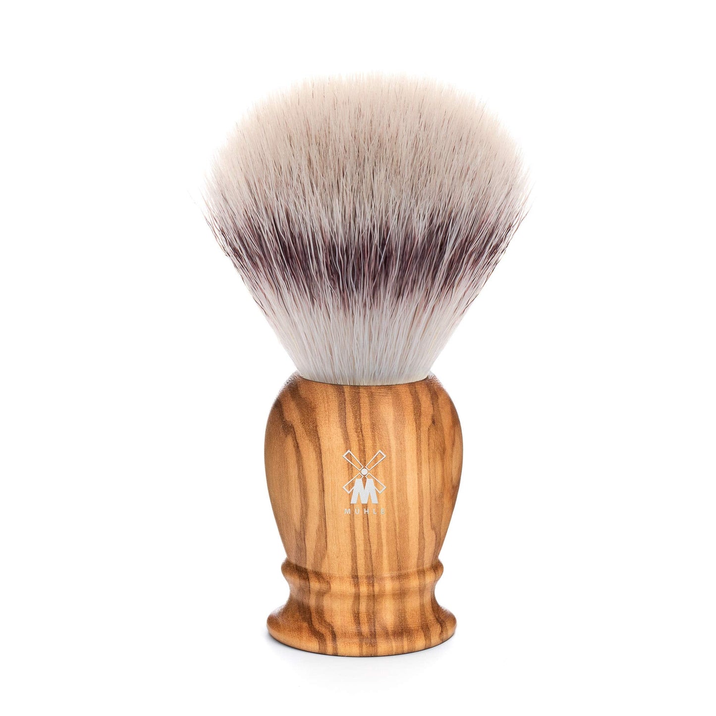 MÜHLE Classic Olive Wood Large Silvertip Fiber Shaving Brush - Synthetic Luxury Shave Brush for Men, Rich Lather Beauty and Personal Care MÜHLE