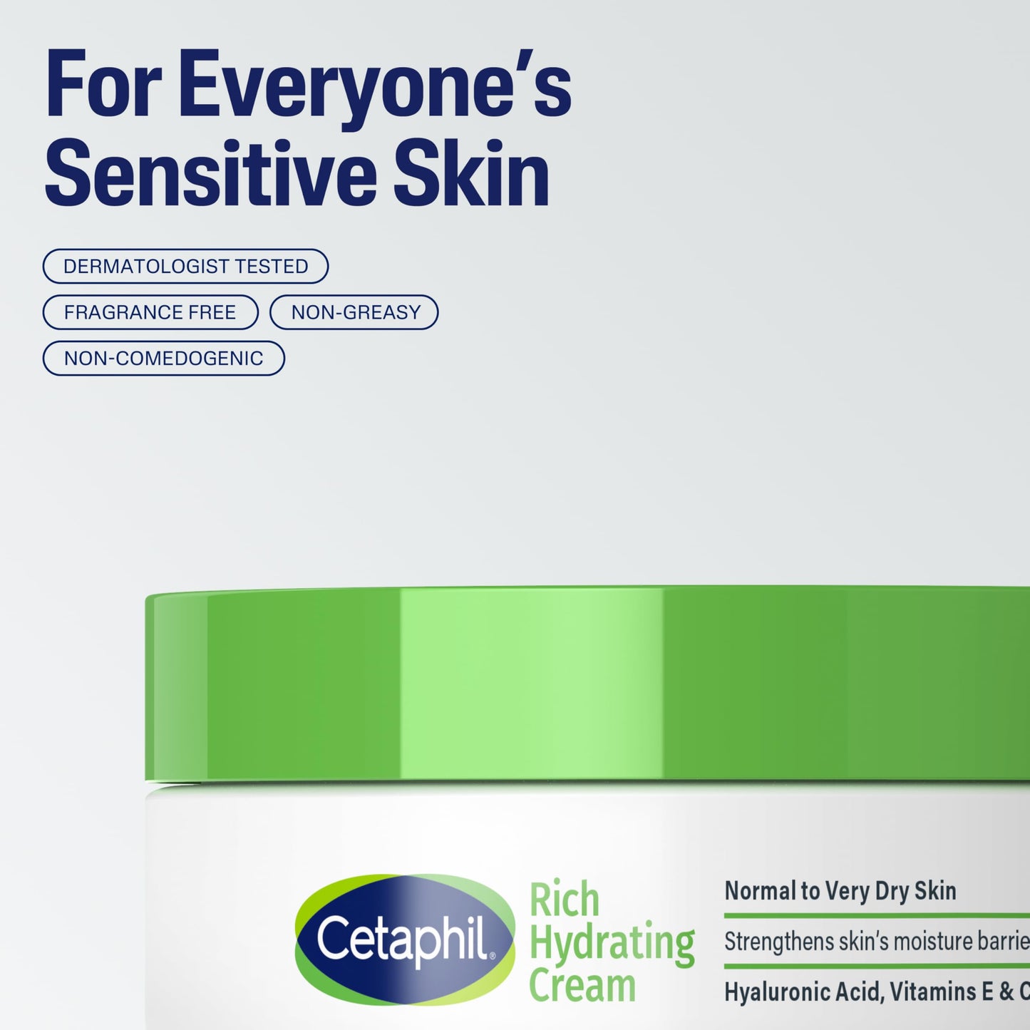 CETAPHIL Rich Hydrating Night Cream For Face, With Hyaluronic Acid, 1.7 oz, Moisturizing Cream For Dry To Very Dry Skin, No Added Fragrance Beauty & Personal Care Cetaphil