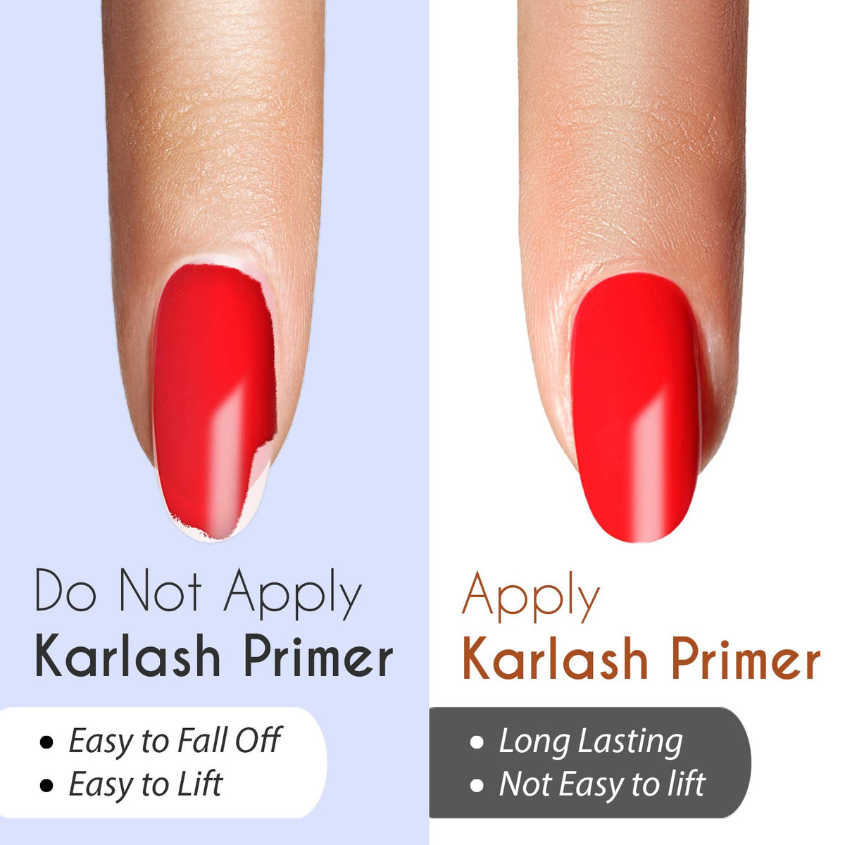 Karlash Professional Made in USA Natural Nail Prep Dehydrate & Bond Primer, Nail Bonding, Superior Bonding Primer for Acrylic Powder and Gel Nail Beauty & Personal Care Karlash