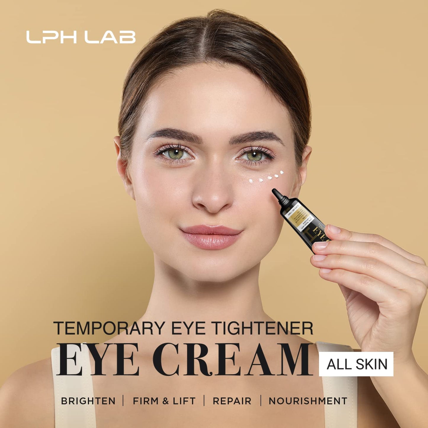 LPH LAB Temporary Eye Tightener Eye Cream, Instant Reduces Under-Eye Bags, Dark Circles&Puffiness, Anti Aging Fine Lines, Firm That Delicate Skin Beauty & Personal Care LPH LAB