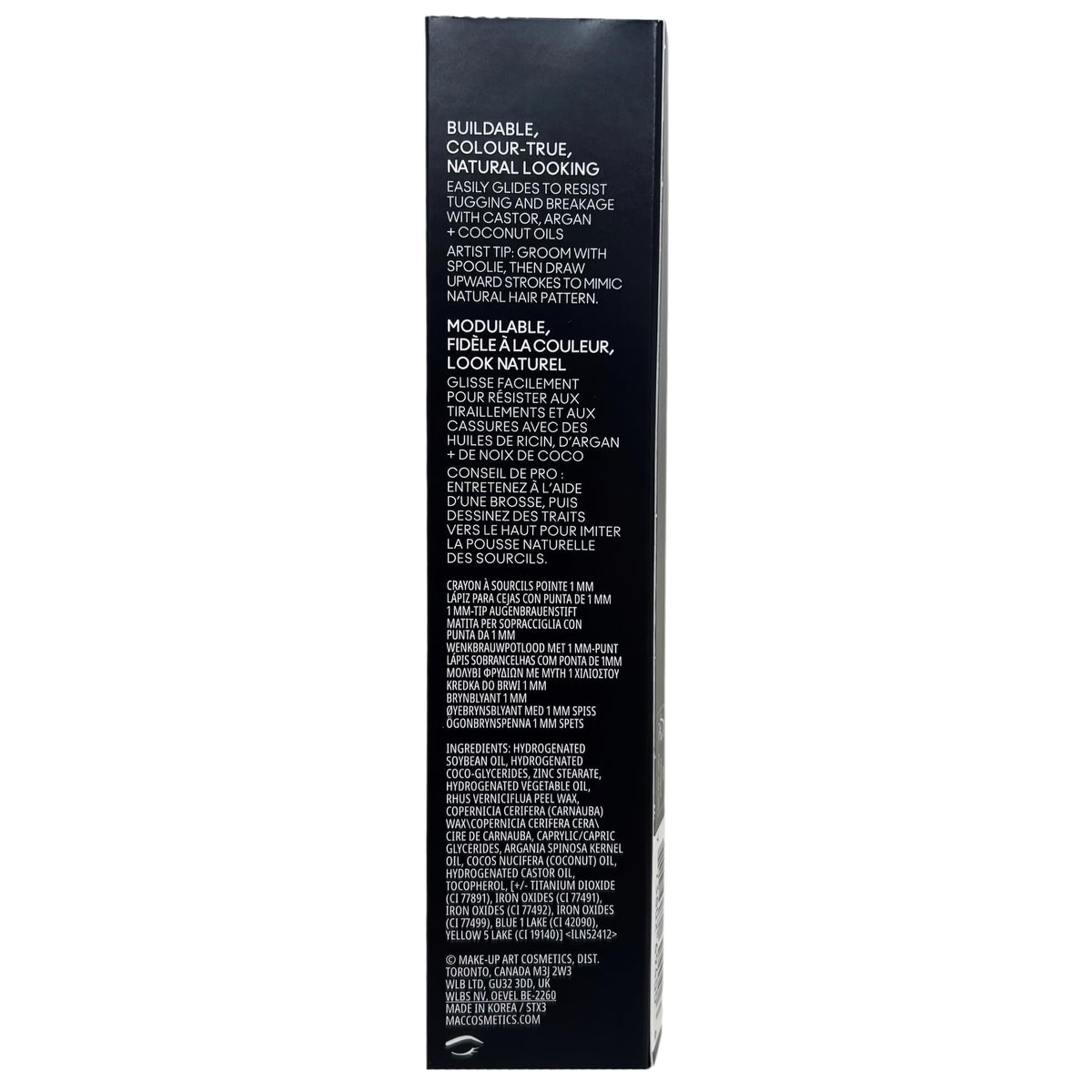 M·A·C Cosmetics Pro Brow Definer 1MM-Tip Brow Pencil - Strut, .001 oz / .03 g