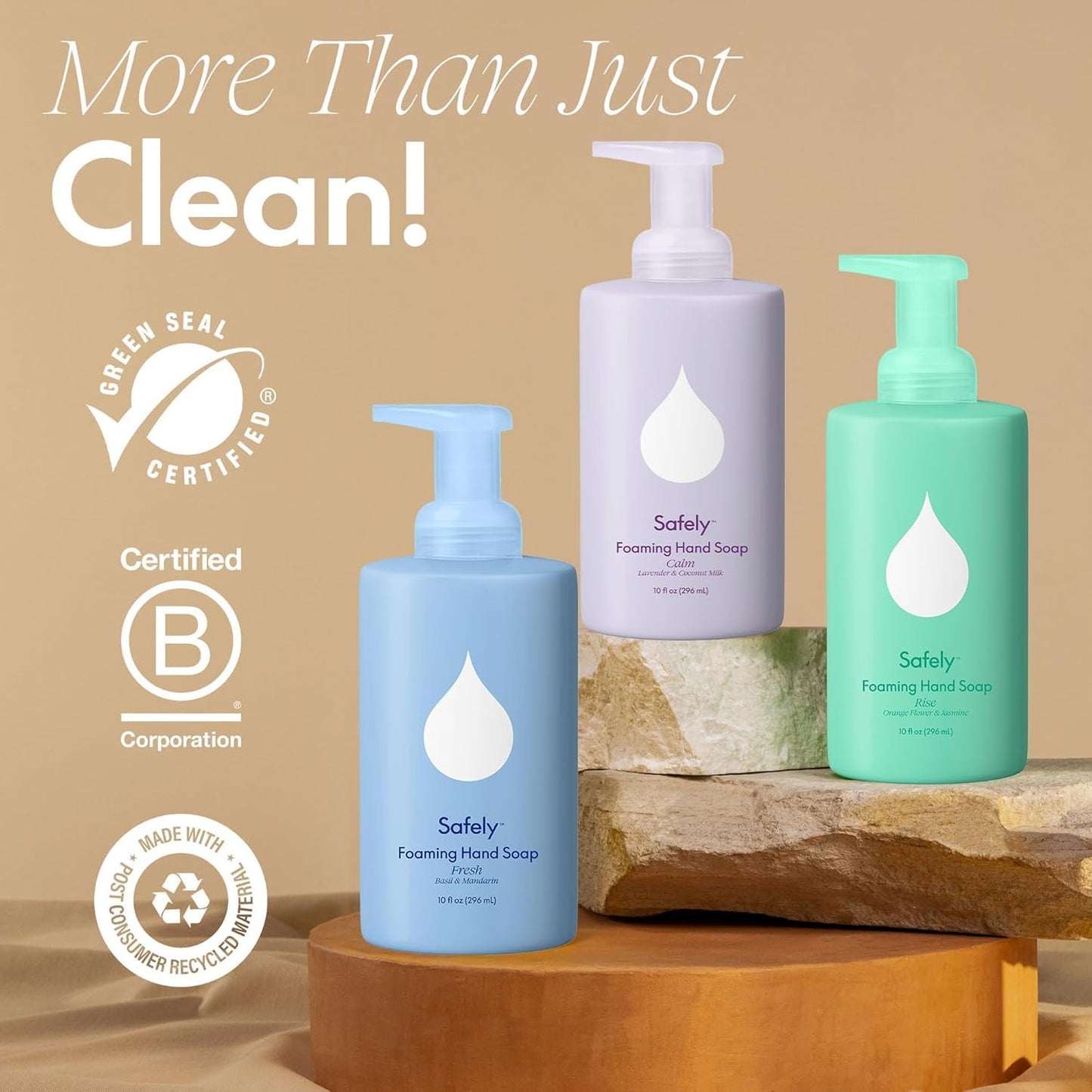 Safely, Rise Hand Soap, 12 Ounce Beauty & Personal Care Safely