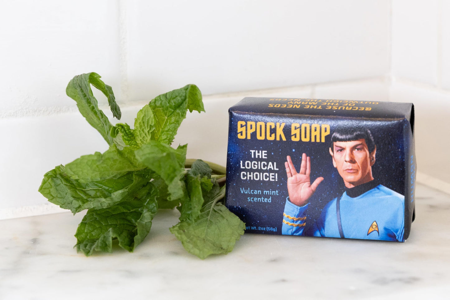 The Unemployed Philosophers Guild Star Trek Spock Soap - Made in the USA, 2oz (56g) Travel or Hotel Sized Guest Bar Soap Beauty & Personal Care The Unemployed Philosophers Guild