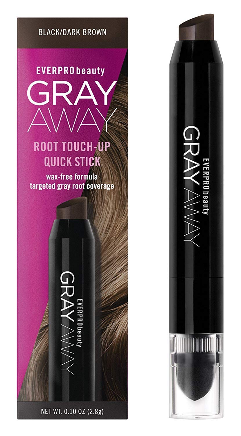 Everpro Gray Away Root Touchup Quick Stick Black/Dark Brown 0.10 Ounce (3ml) (3 Pack) Beauty & Personal Care EVERPRO