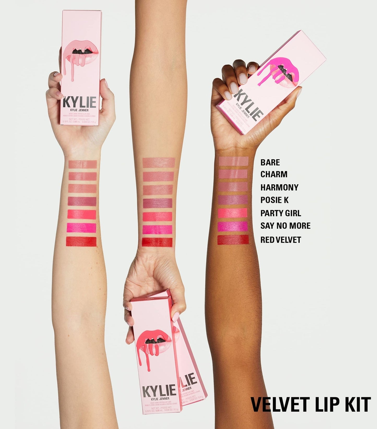 Kylie Jenner Cosmetics Lip Kit -(Bare) Liquid Lipstick And Lip Liner Matte Beauty & Personal Care KYLIE