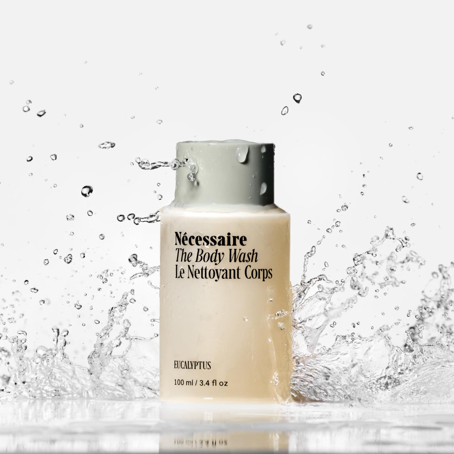 Nécessaire Mini The Body Wash - With Niacinamide, Vitamins + Plant Surfactants 3.4 oz / 100 mL Eucalyptus Beauty & Personal Care Nécessaire
