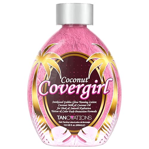 Tanovations Coconut Covergirl Sunkissed Golden Glow Bronzing Lotion (400ml) Beauty & Personal Care ED HARDY