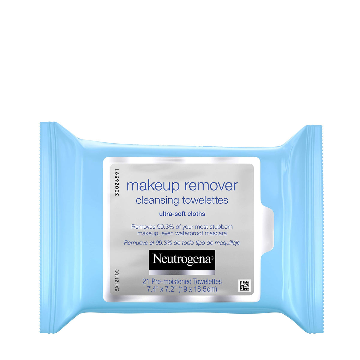 Neutrogena Makeup Remover Cleansing Facial Towelettes, Daily Gentle Face Wipes to Remove Oil, Dirt, & 99.3% of Makeup, Safe for Sensitive Eyes Beauty & Personal Care Neutrogena